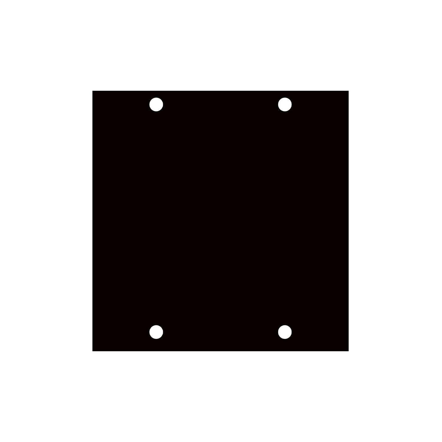 Middle Atlantic UCPB1 Single Width Blank UCP Panel