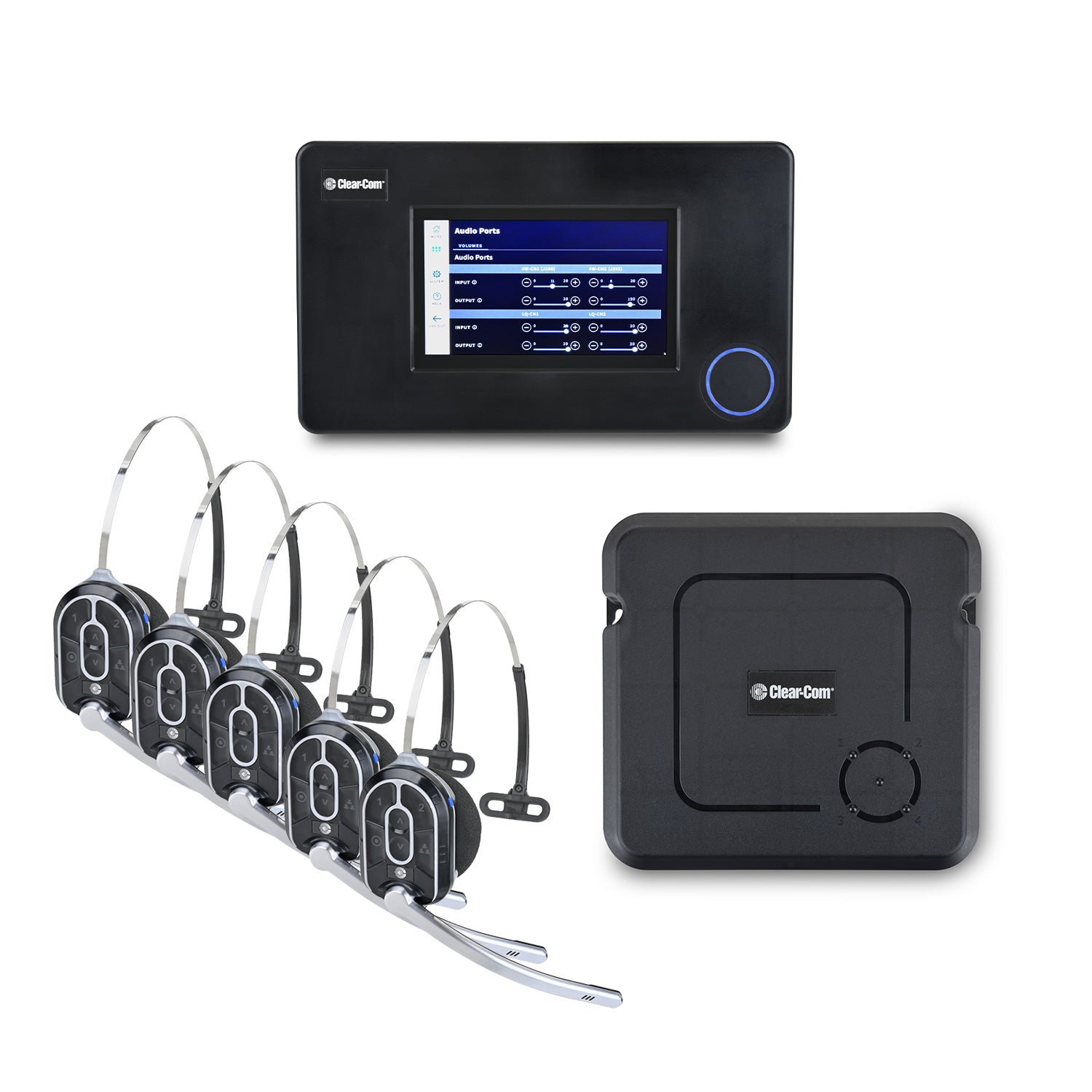Clear-Com EQP-5UP-US - EQUIP Series Intercom System (5 Users)