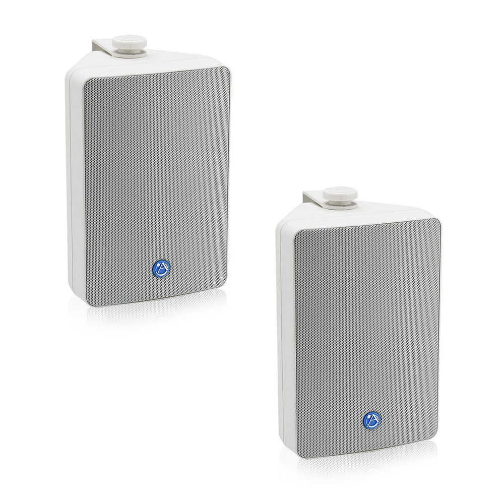 AtlasIED SM52T-WH - 2-Way All-Weather Install Speaker with Transformer (White)