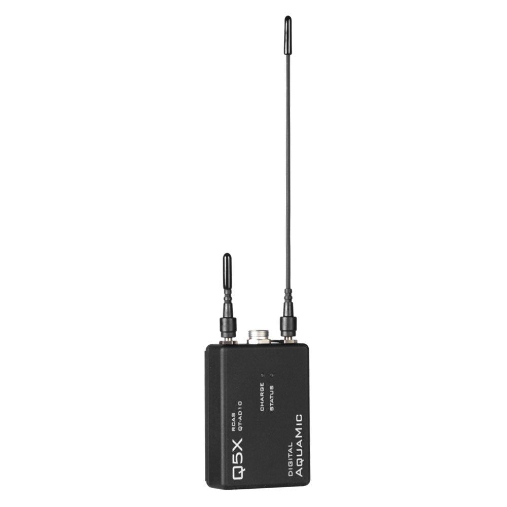 Shure Q5X QT-AD10A AQUAMIC Waterproof Bodypack Wireless Transmitter (K55 Band / 606-694 MHz)