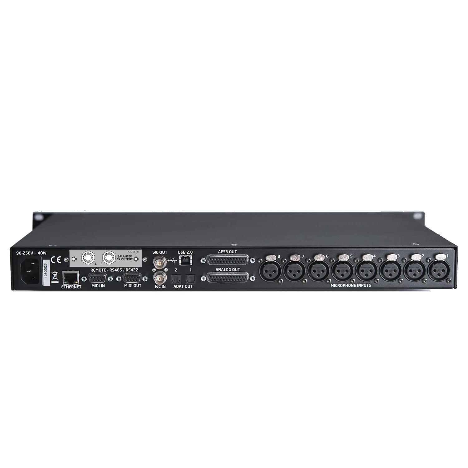 Grace Design m108-CRO - 8-Channel Microphone Preamplifier (with CR Option)