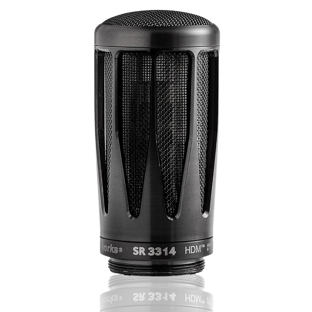 Earthworks SR3314 Wireless Microphone Capsule for Shure Threaded Systems (Black with Black Mesh)