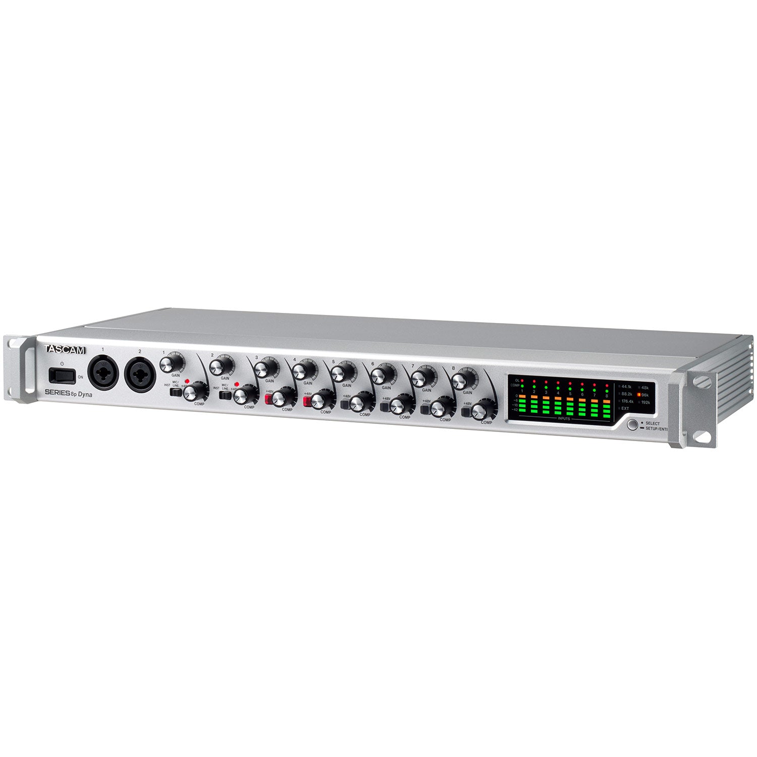 Tascam SERIES 8p Dyna 8-Channel Mic Preamplifier with Analog Compressor