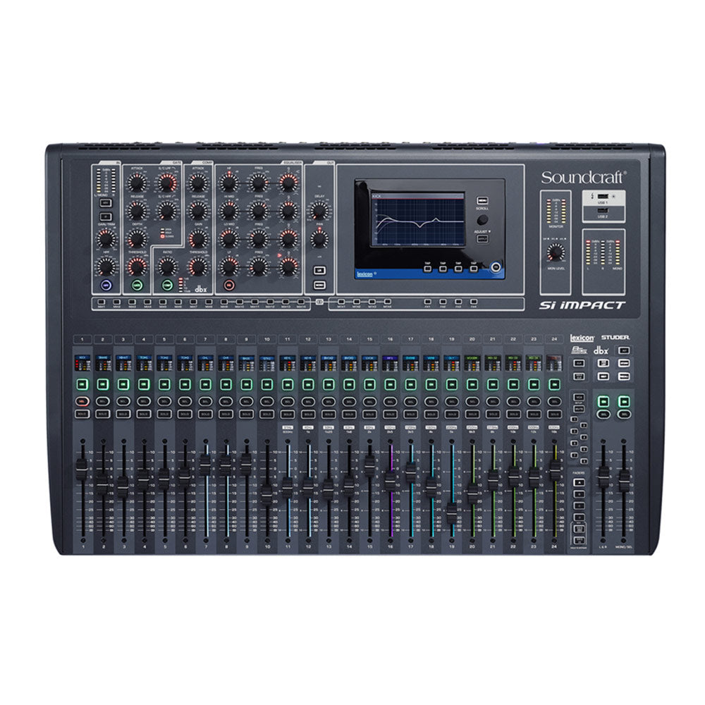 Soundcraft Si Impact 40-Input Digital Console (with USB Interface and iPad Control)