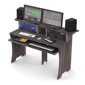 Glorious Workbench - Studio Production or Editing Station Desk (Driftwood)