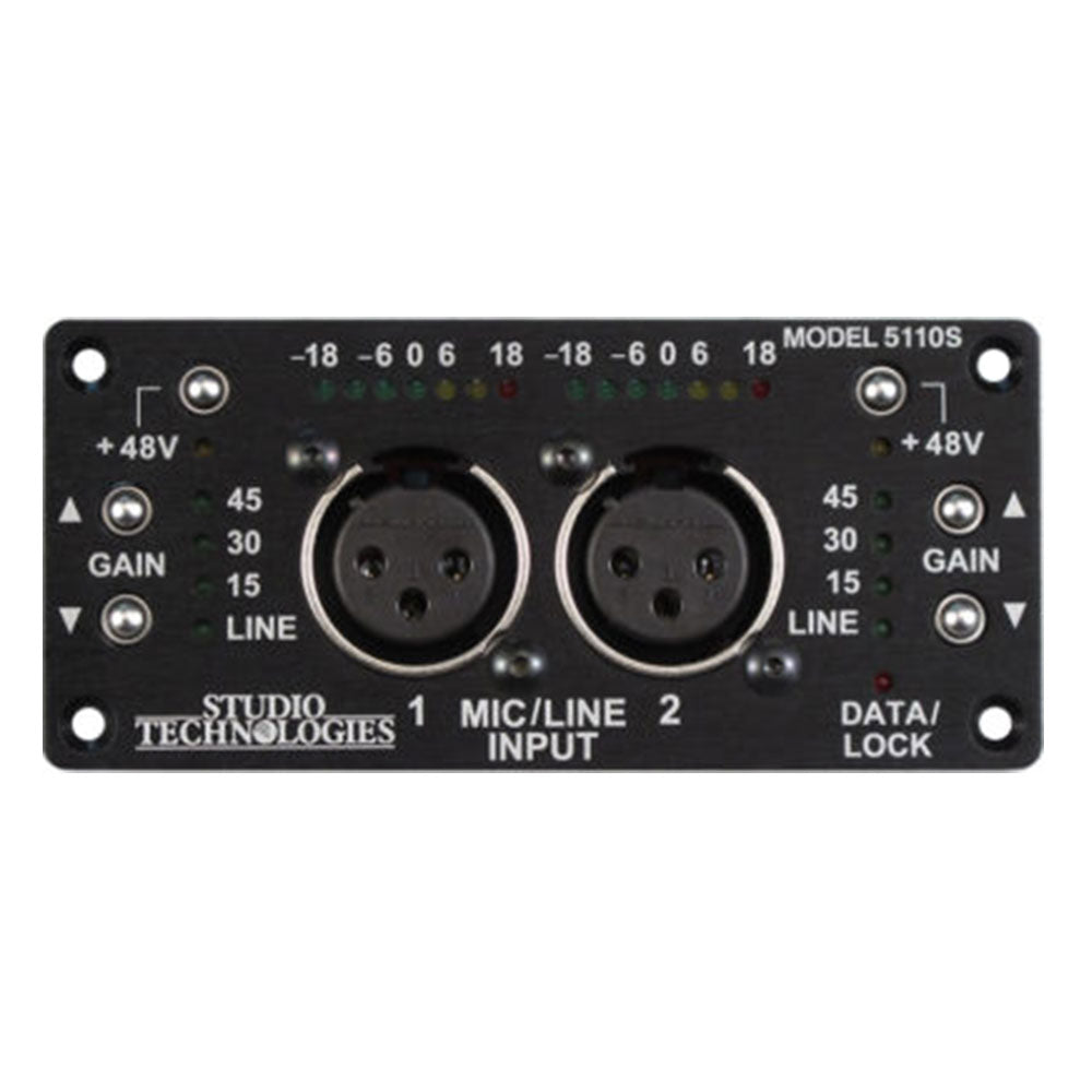 Studio Technologies Model 5110-ND Mic/Line Input Module (Analog Only Outputs)
