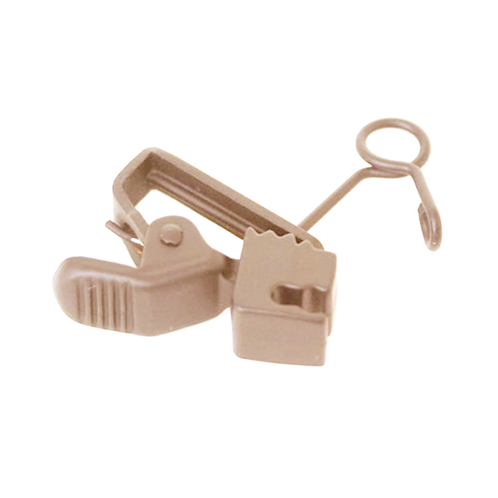 Sanken HC-11 - Horizontal Clip for COS-11 Lavalier (Beige / 10 Pack)