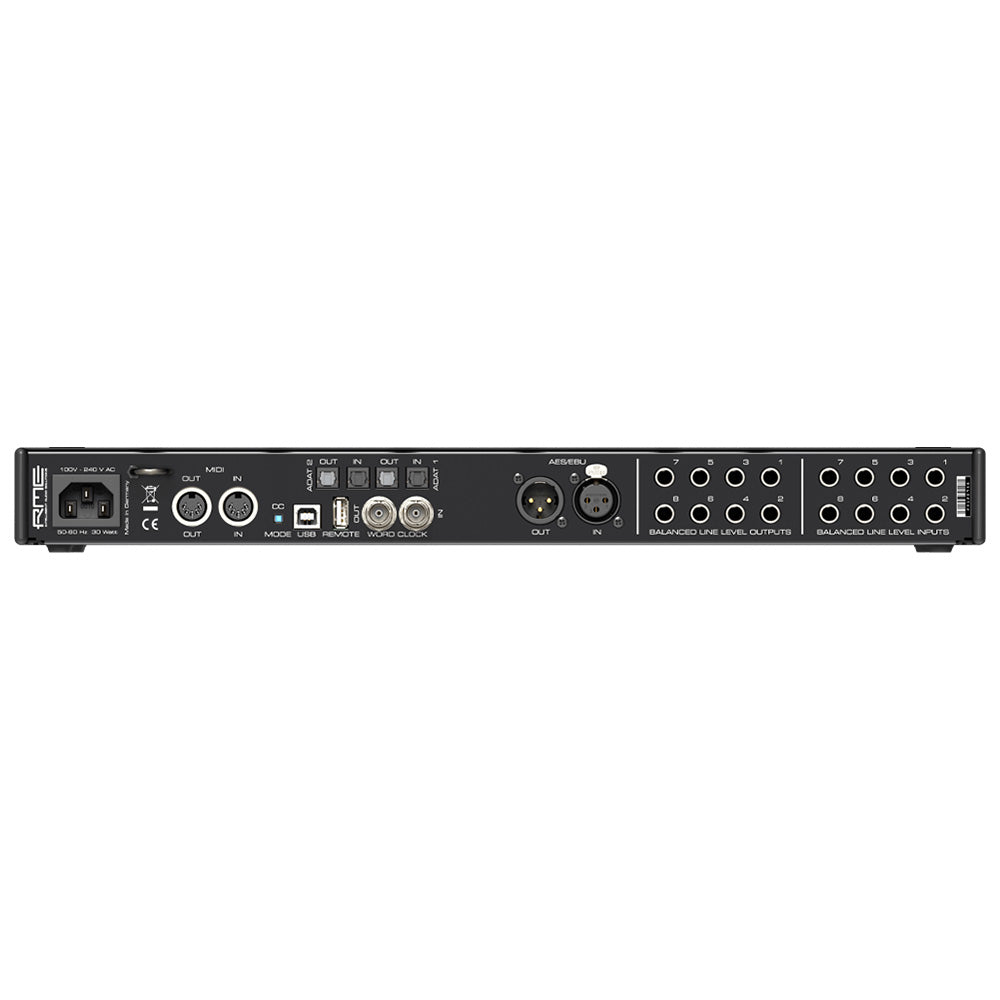 RME Fireface 802 FS AE - 60-Channel 192 kHz High-End USB Audio Interface