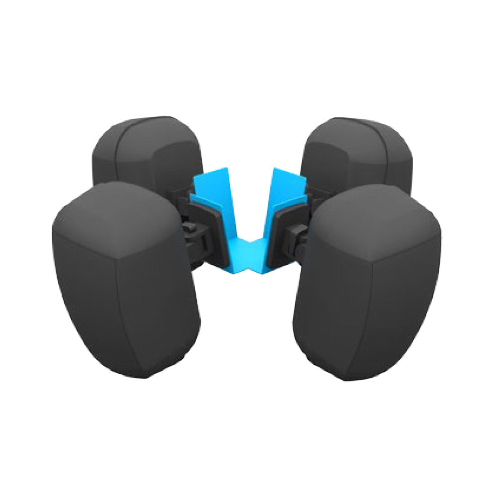 Biamp MASKCW - Double V-Shape Cluster Bracket for MASKC Loudspeakers (White)