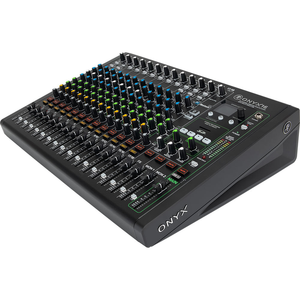 Mackie Onyx16 - 16-Channel Premium Analog Mixer with Multitrack USB