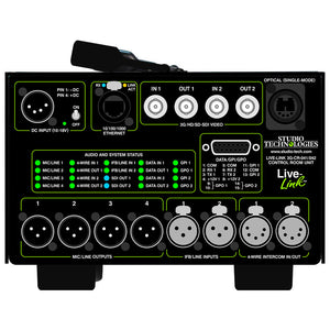 Studio Technologies LL-3G-CR-041 - Live-Link Sr. Control Room Portable Fiber Transport Interface