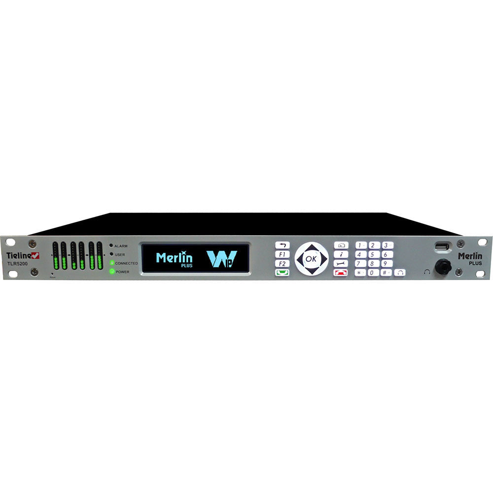 Tieline TLR5200MPW - Merlin PLUS Remote Contribution IP Audio Codec (with WheatNet IP)