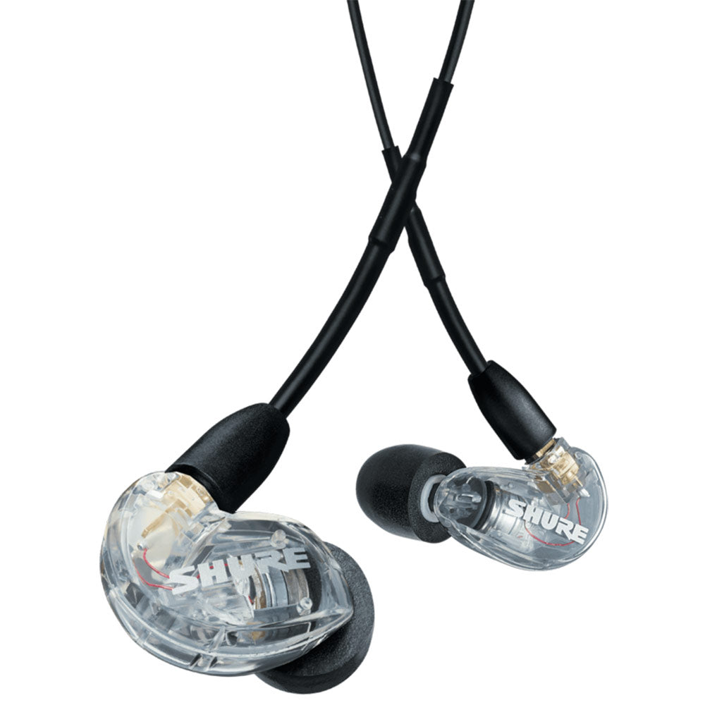 Shure SE215DY AIONIC 215 Sound Isolating Earphones with Universal Cable (Clear)