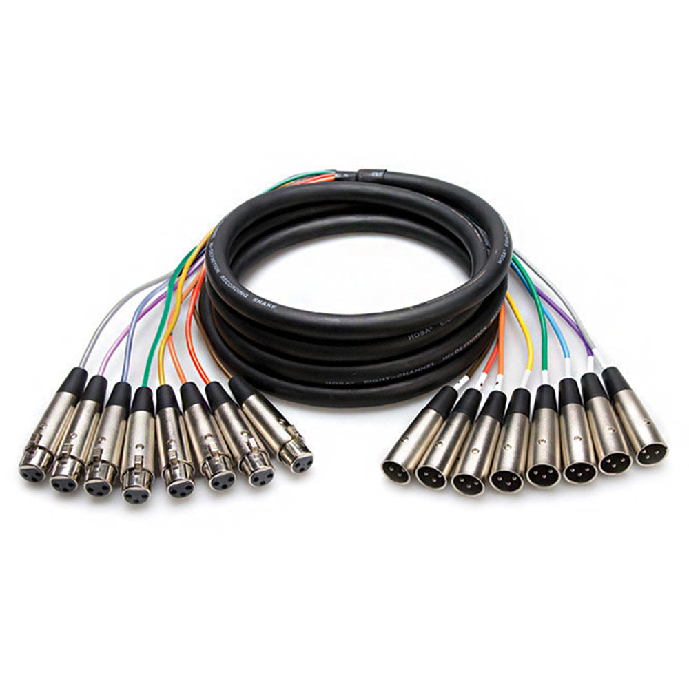 Hosa XLR-803 8-Channel XLR Recording Snake 3M (9.9 feet)