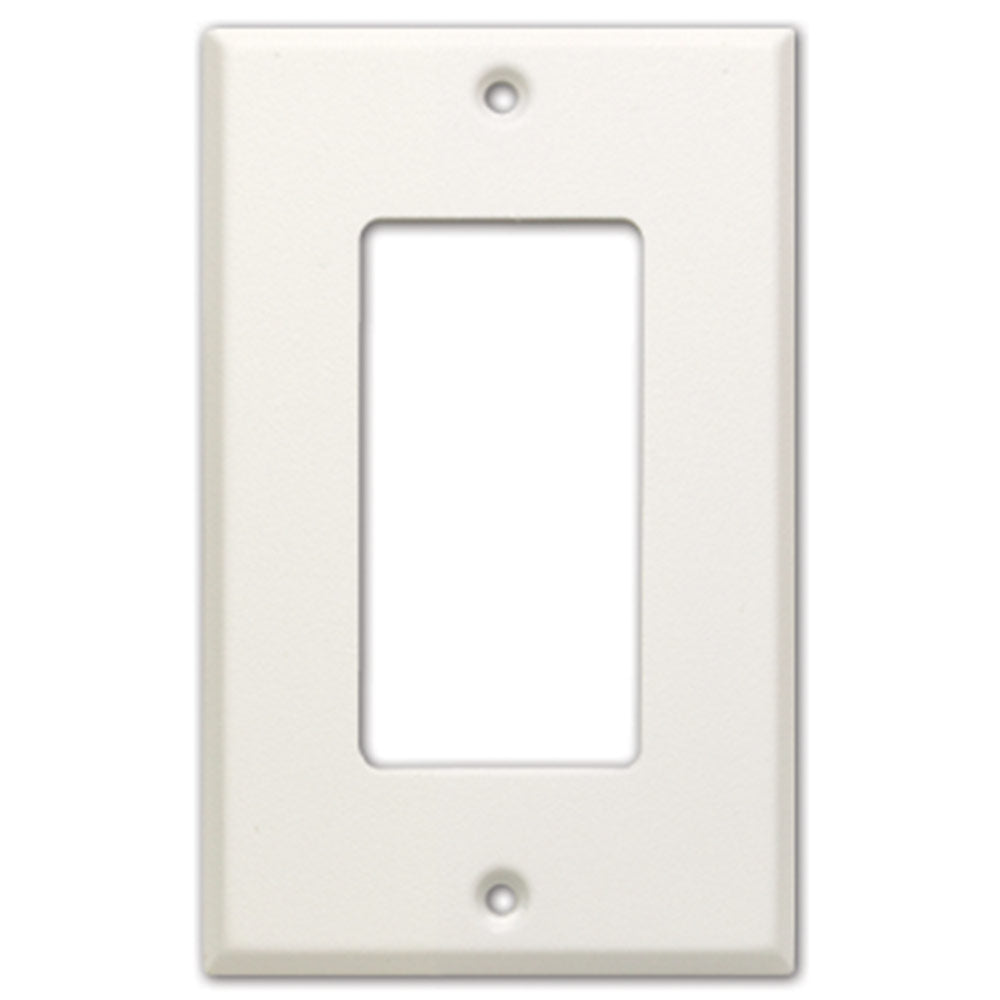 RDL CP-1 Single Cover Plate - white