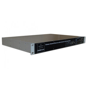 Glensound DARK1616 DANTE / AES67 Audio Network 16 Input / 16 Output AES & Analog Break Out Box