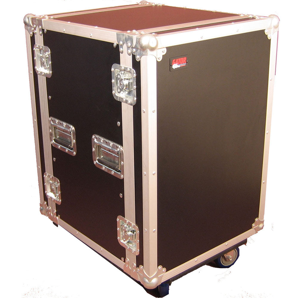 Gator G-TOUR16UCA-24D ATA 16U Rack Amp Case with Casters