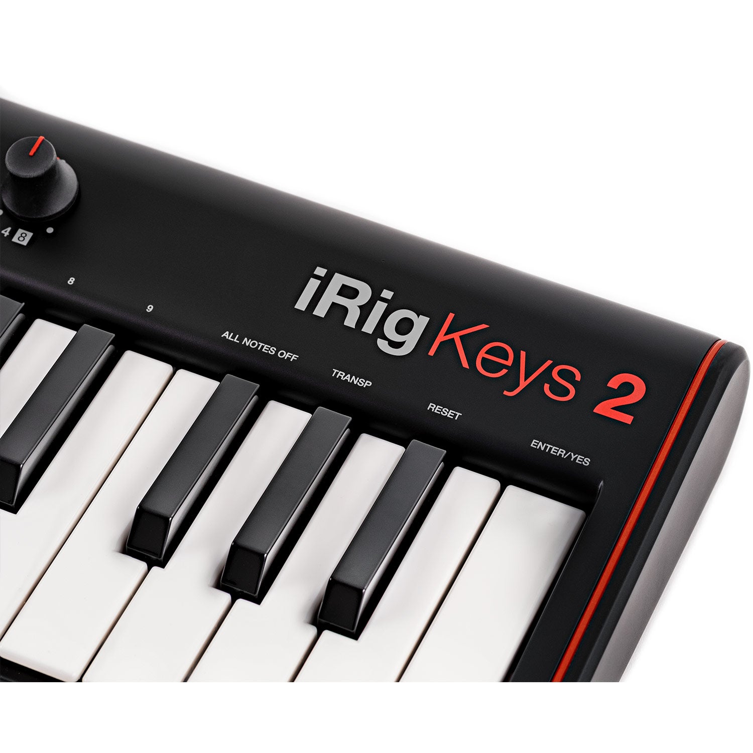 IK Multimedia iRig Keys 2 - Compact 37-Key MIDI Controller for iOS or Mac/PC