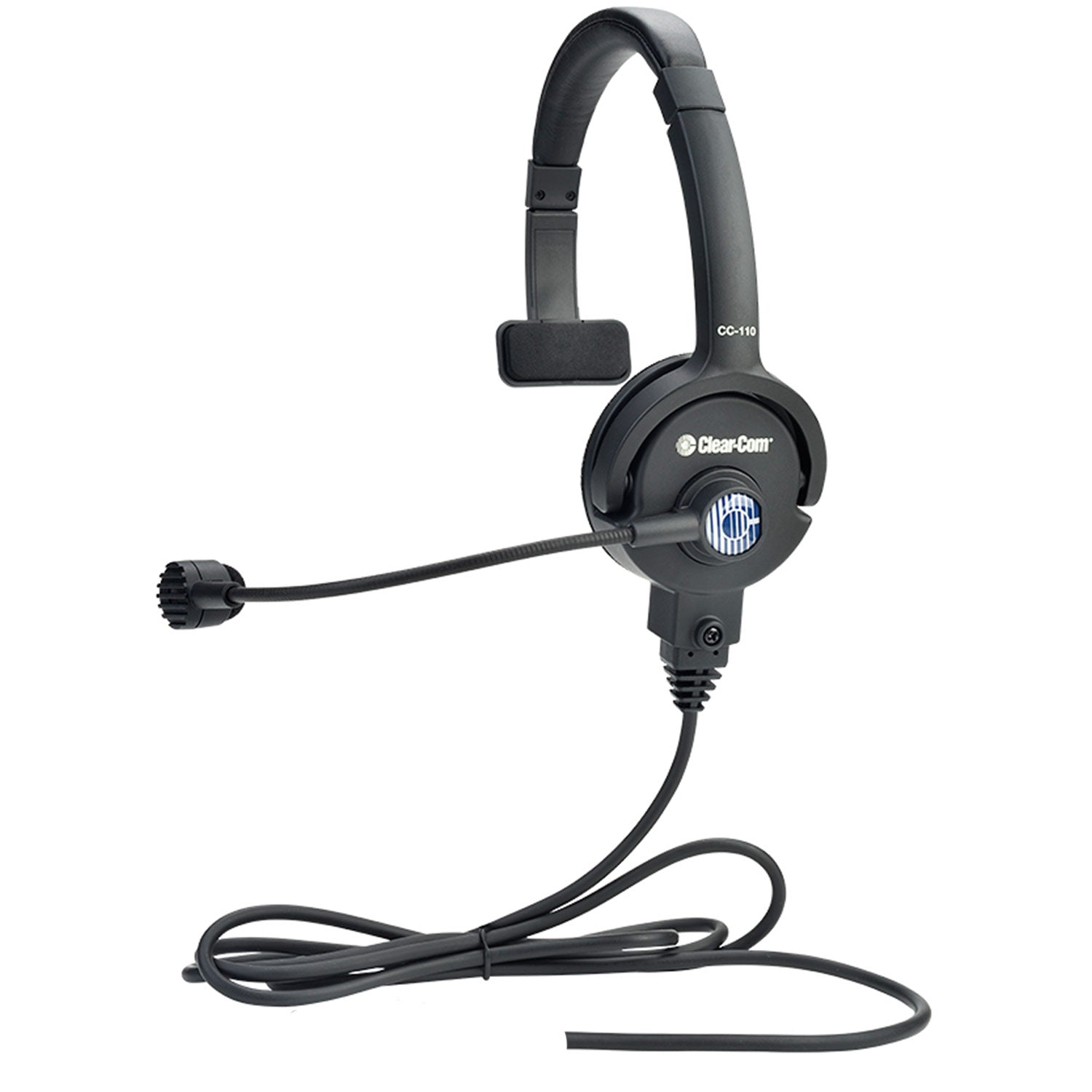 Clear-Com CC-110-X6 - Lightweight Single Ear Headset (with XLR6M, Balanced Mic)