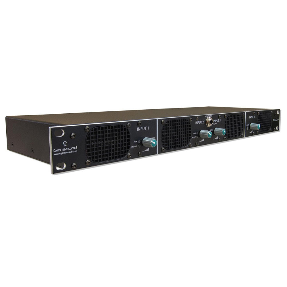 Glensound Bella 4 - Four Input 1RU Rackmount Audio Monitor