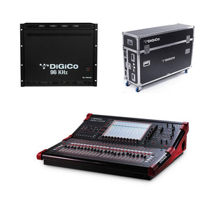 DiGiCo X-SD9T-2P-D2C-RPT - SD9T D2 Rack Pack - Touring Package with BNC MADI