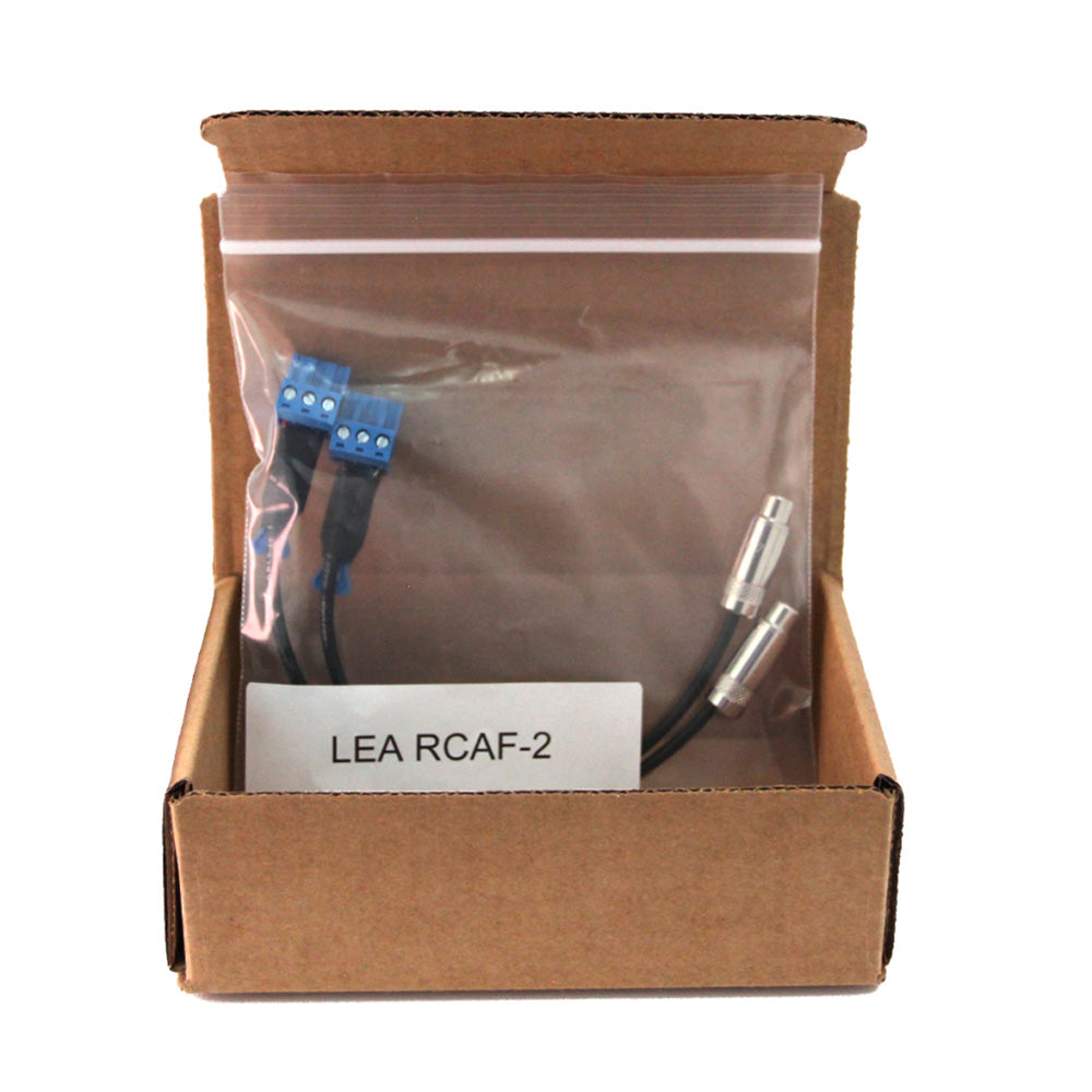LEA Professional RCAF2 - Female RCA to Anytek Cable for Connect Series (Pair)