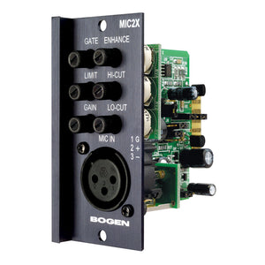 Bogen MIC2X Microphone Input Module with XLR Connection (for Bogen Matrix Systems)