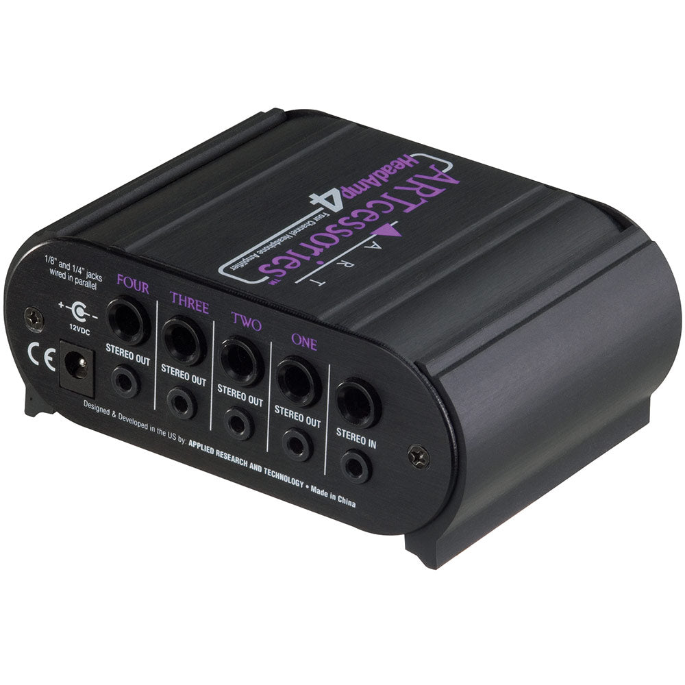 ART HeadAmp4 Four Channel Stereo Headphone Amplifier