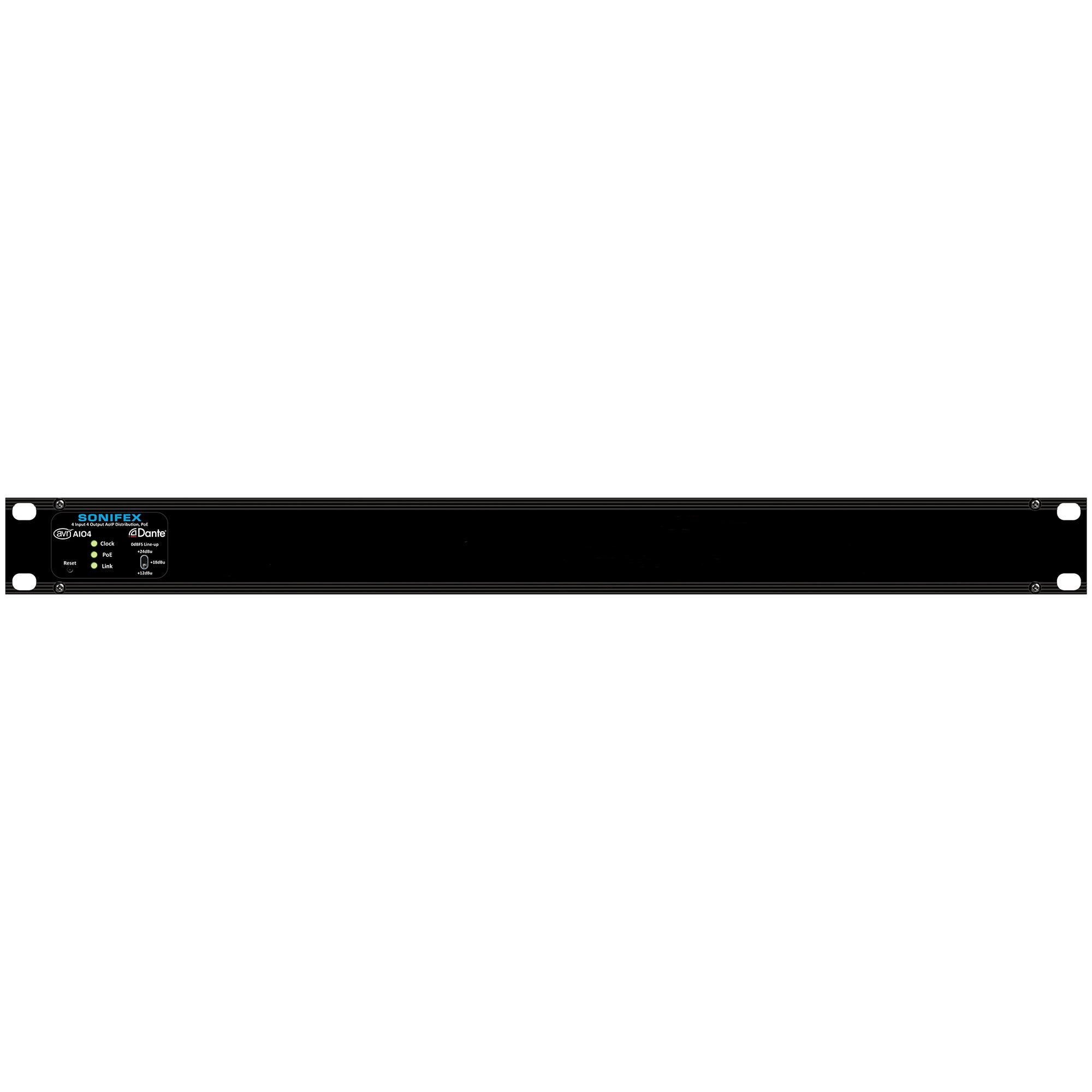 Sonifex AVN-AIO4 - 4-Input 4-Output Dante Interface with PoE
