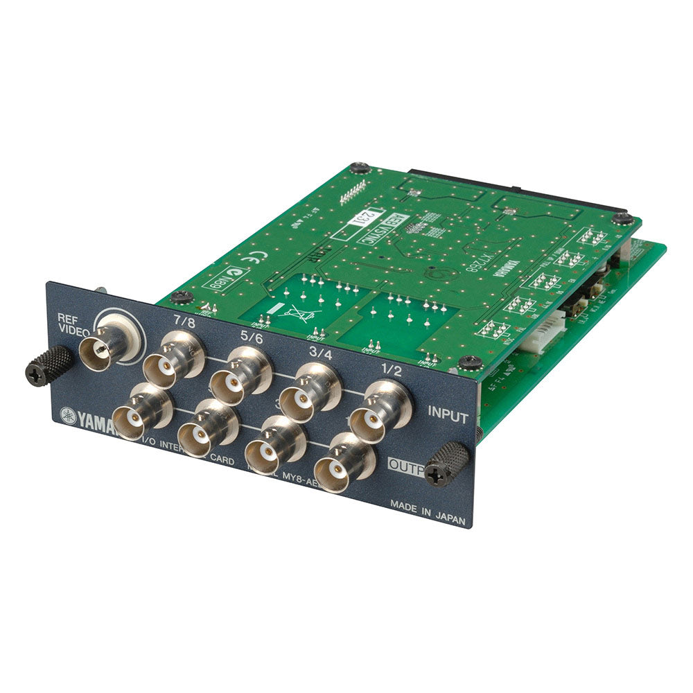 Yamaha MY8-AEB 8-Channel AES I/O Card (for Yamaha Digital Mixers)