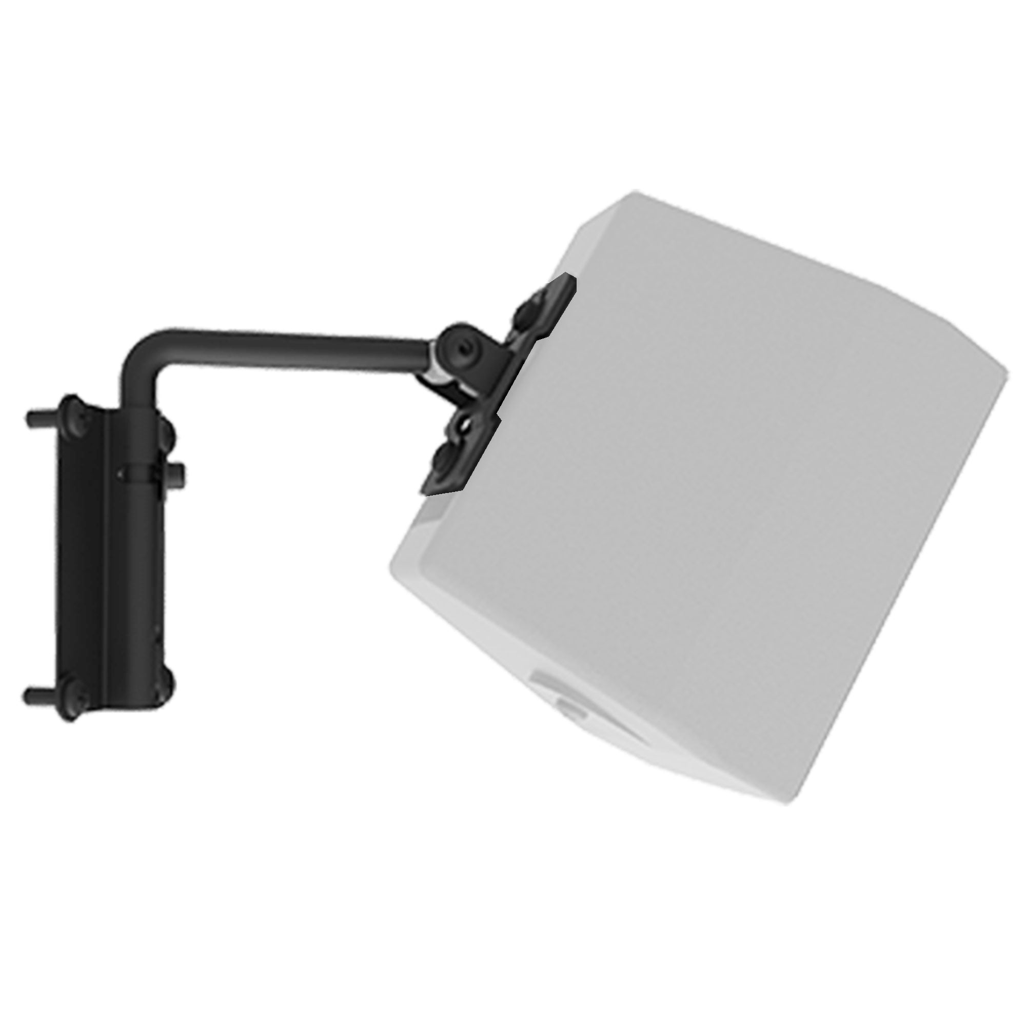 Adaptive Technologies MM-008-BT - MultiMount Series Pan / Tilt Speaker Wall Mount (Black)