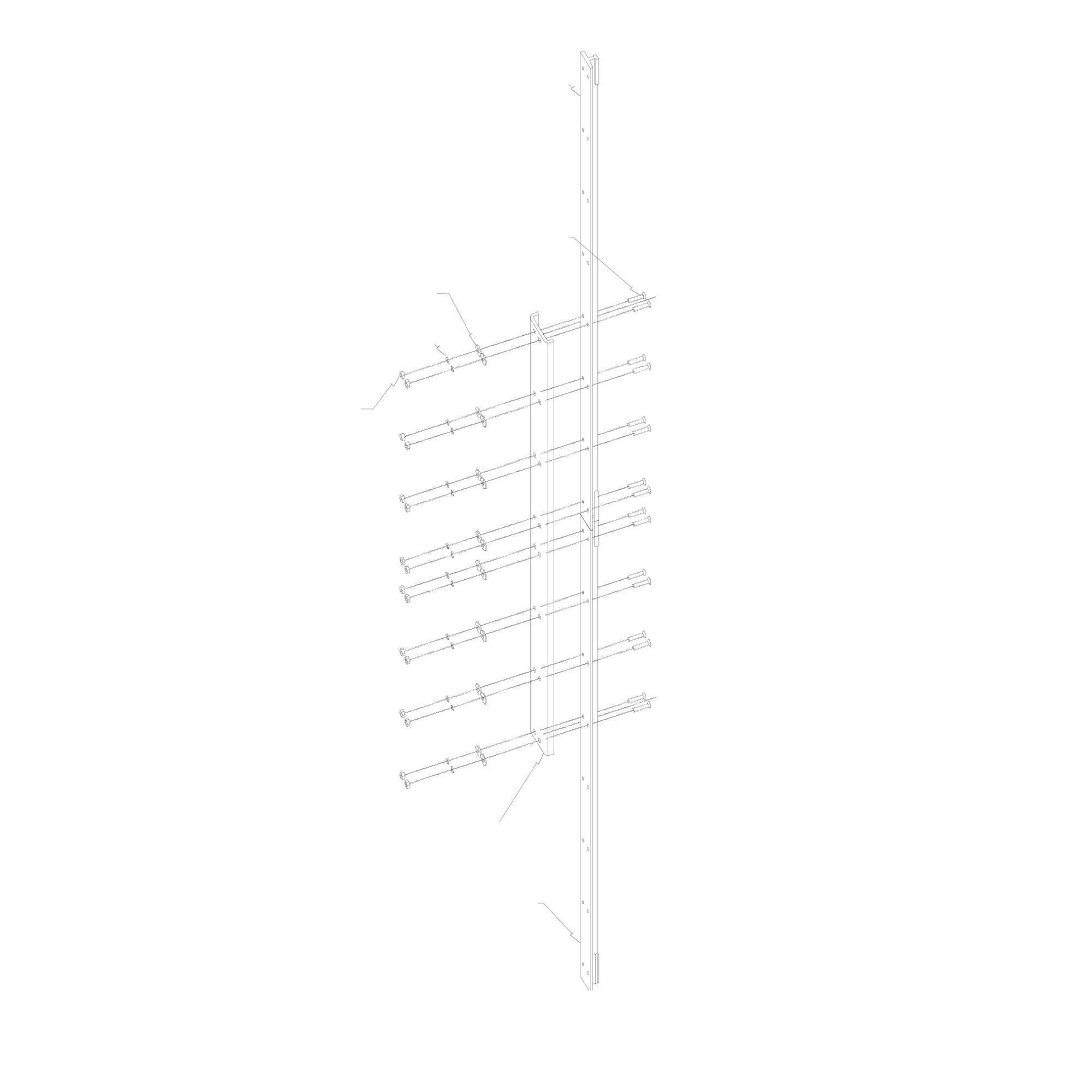 Biamp Desono ENT-CB1 - Coupler Bracket for Entasys Series (Black)