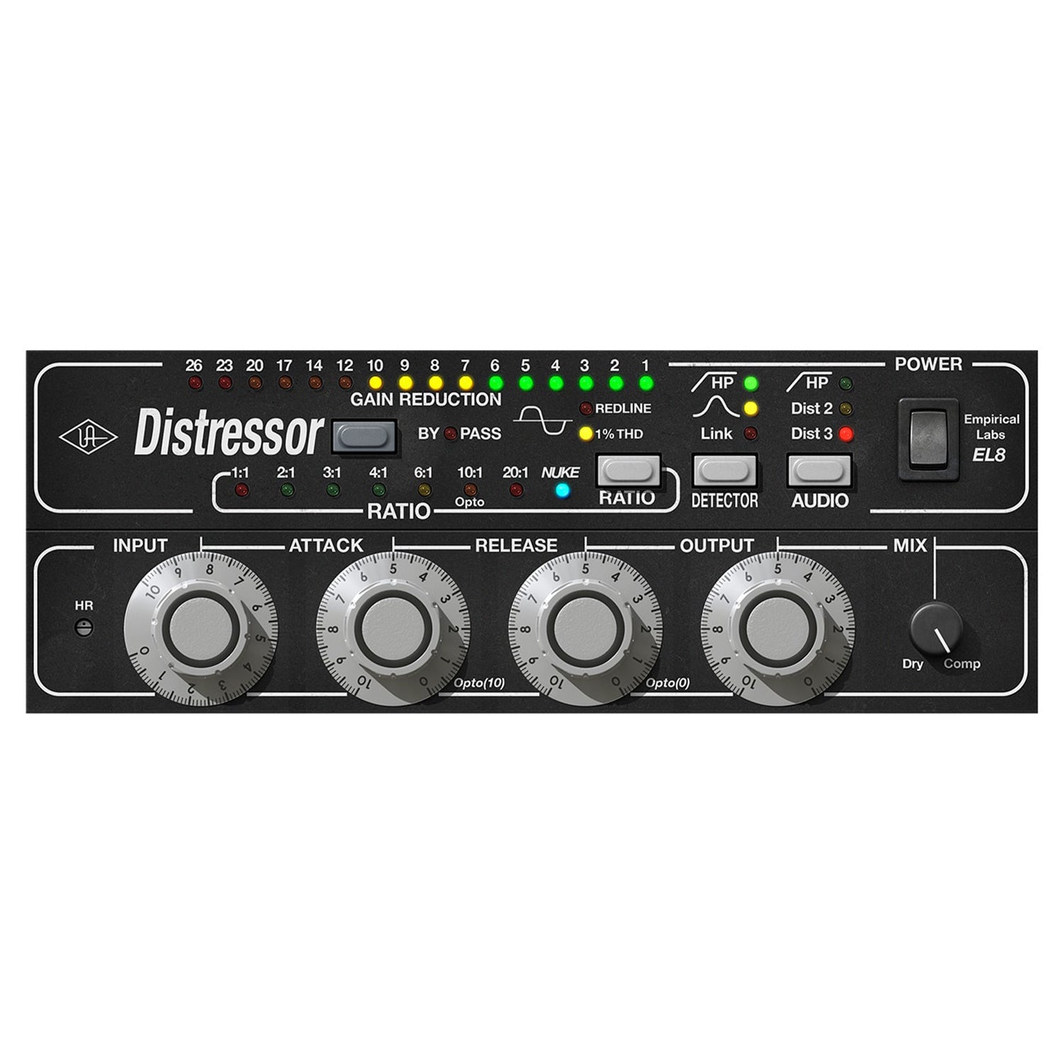 Universal Audio Empirical Labs Distressor - Dynamics Plugin (VST/AU/AAX / UAD or Native)