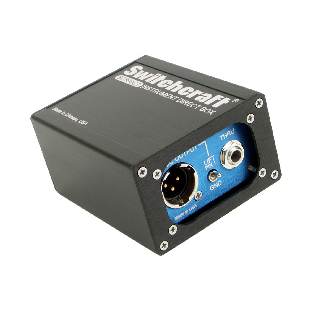 Switchcraft SC800CT Single-Channel Instrument Direct Box