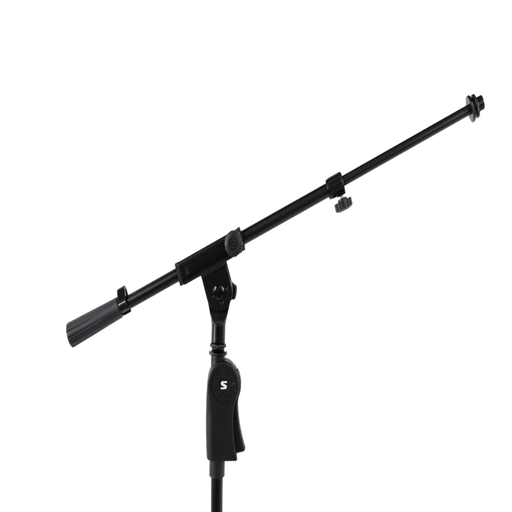 Shure SH-TRIPODSTANDTBMDX - Deluxe Tripod Mic Stand with Telescoping Boom