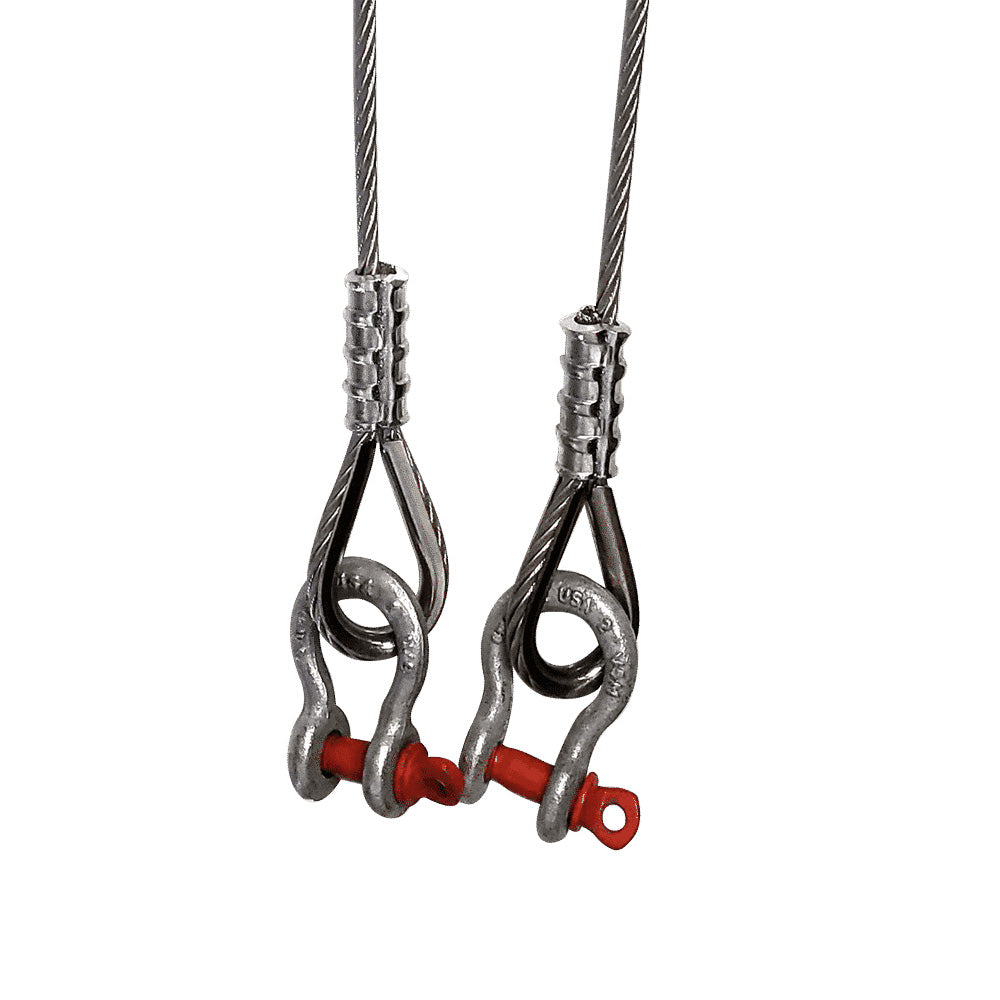 Adaptive Technologies SC-188-30-SS - Safeties Series Wire Rope Safety Cable (30" / Stainless)