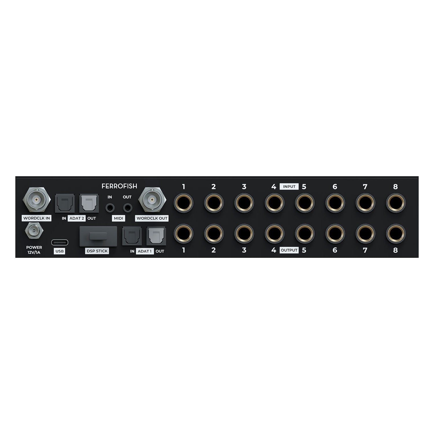 Ferrofish PULSE8 AE - Compact AD-DA Converter