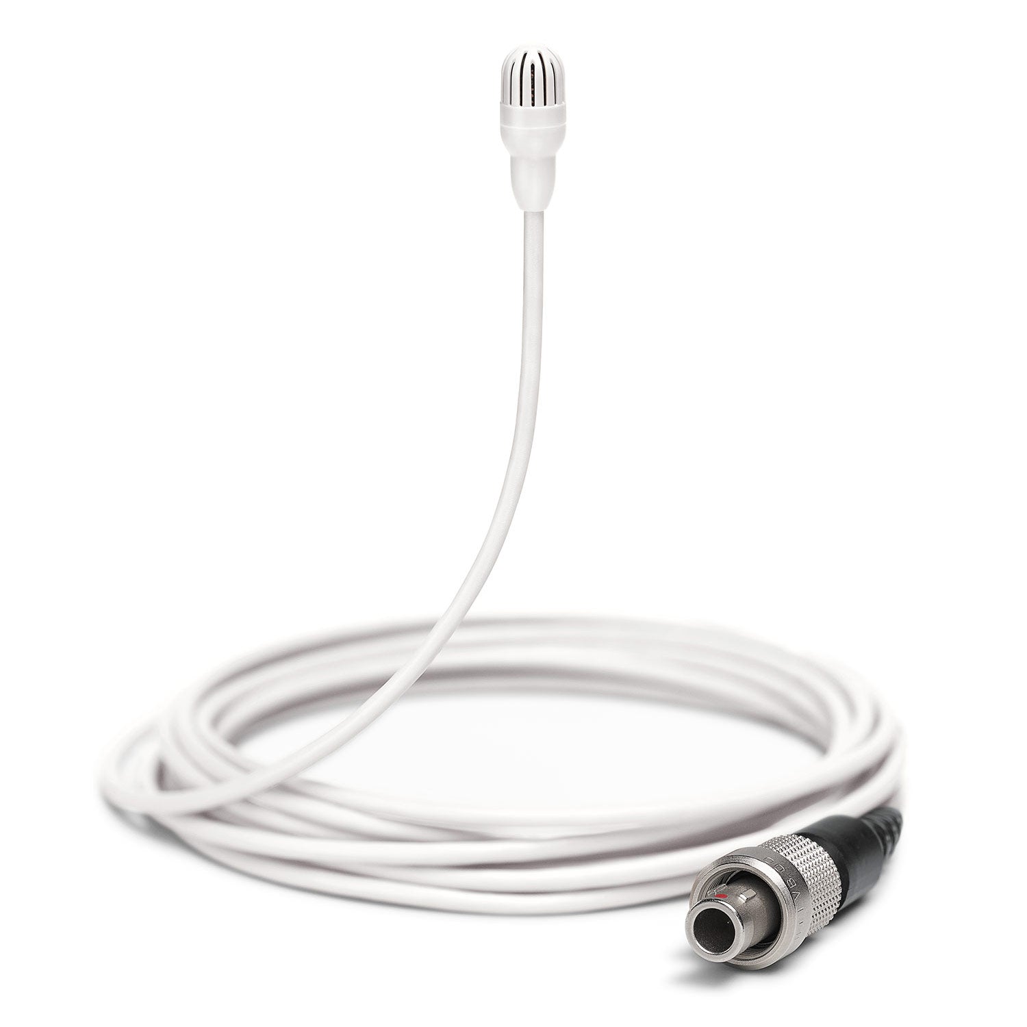 Shure TwinPlex TL47W/O-LEMO Subminiature Lavalier Microphone (Low Sens, Lemo, White)