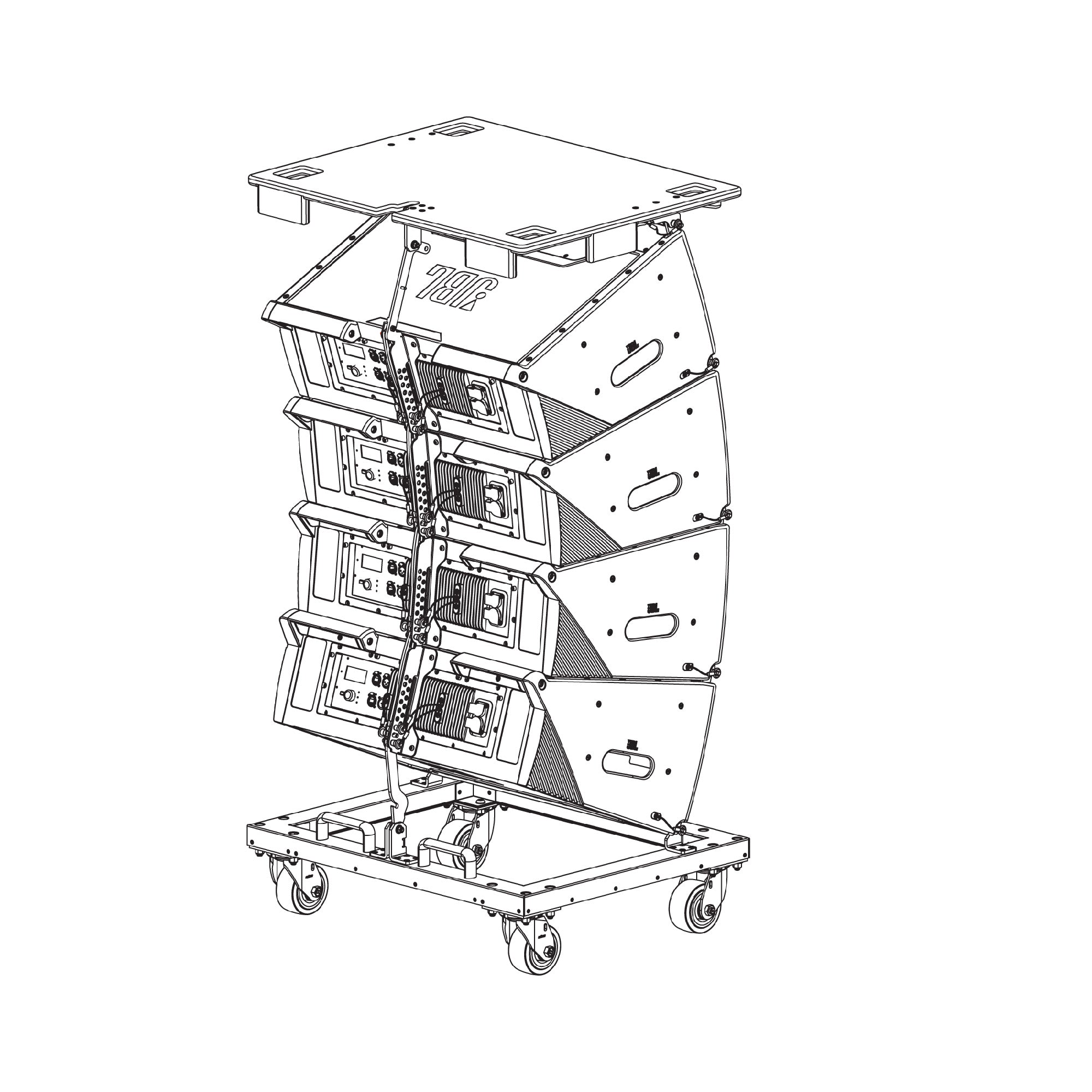 JBL SRX910LA VT - Vertical Transporter for SRX910LA