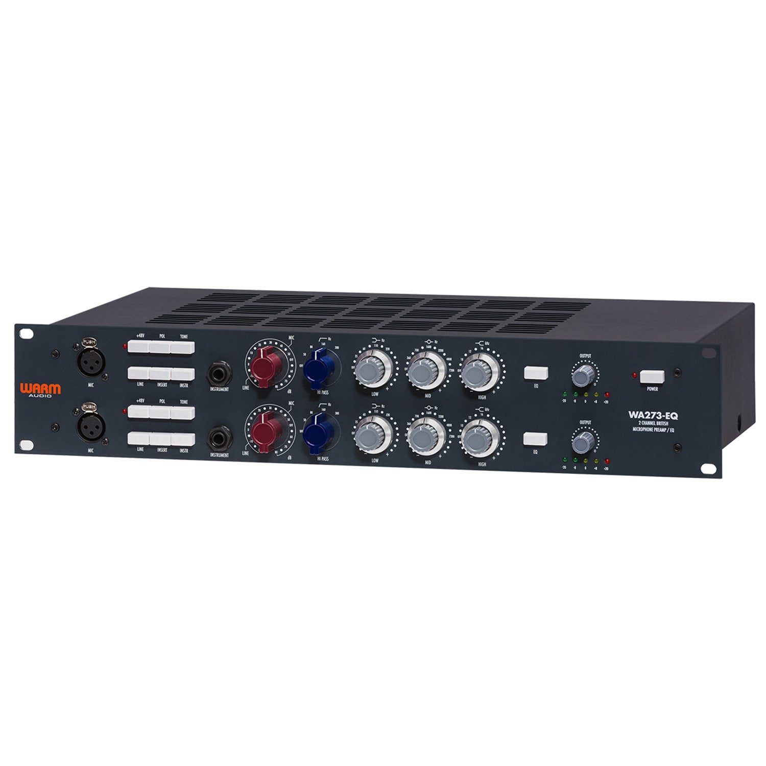 Warm Audio WA273-EQ Dual-Channel Microphone Preamp with EQ Per Channel