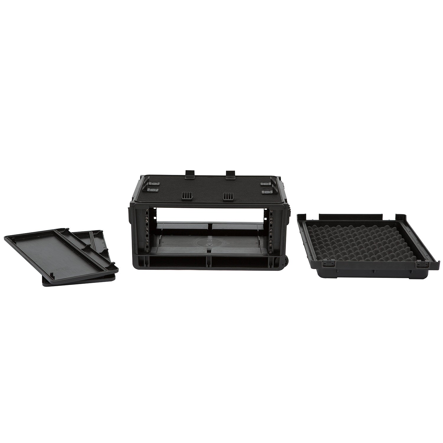 SKB 1SKB-ISF4U - Injection Molded 4U Studio Flyer Rack Case
