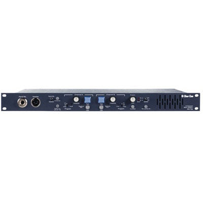 Clear-Com MS-702 Two-Channel Main Station for 40 Headset or 10 Speaker Stations
