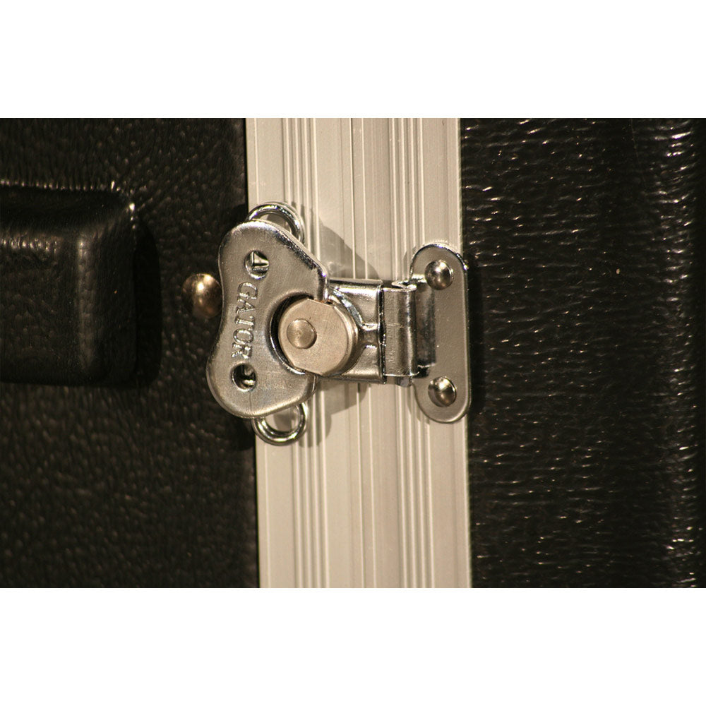 Gator GR-6L Locking ATA 6-Space Deluxe Rack with Front and Rear Rack Rail