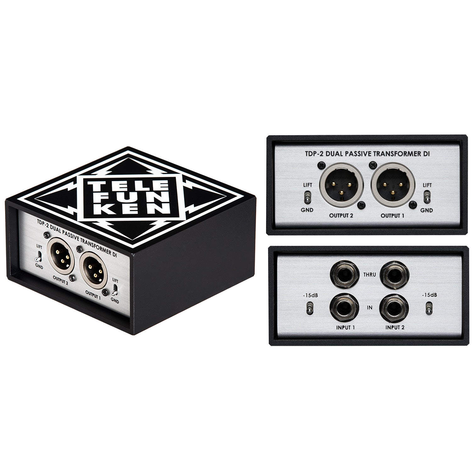 Telefunken TDP-2 Passive Stereo Direct Box