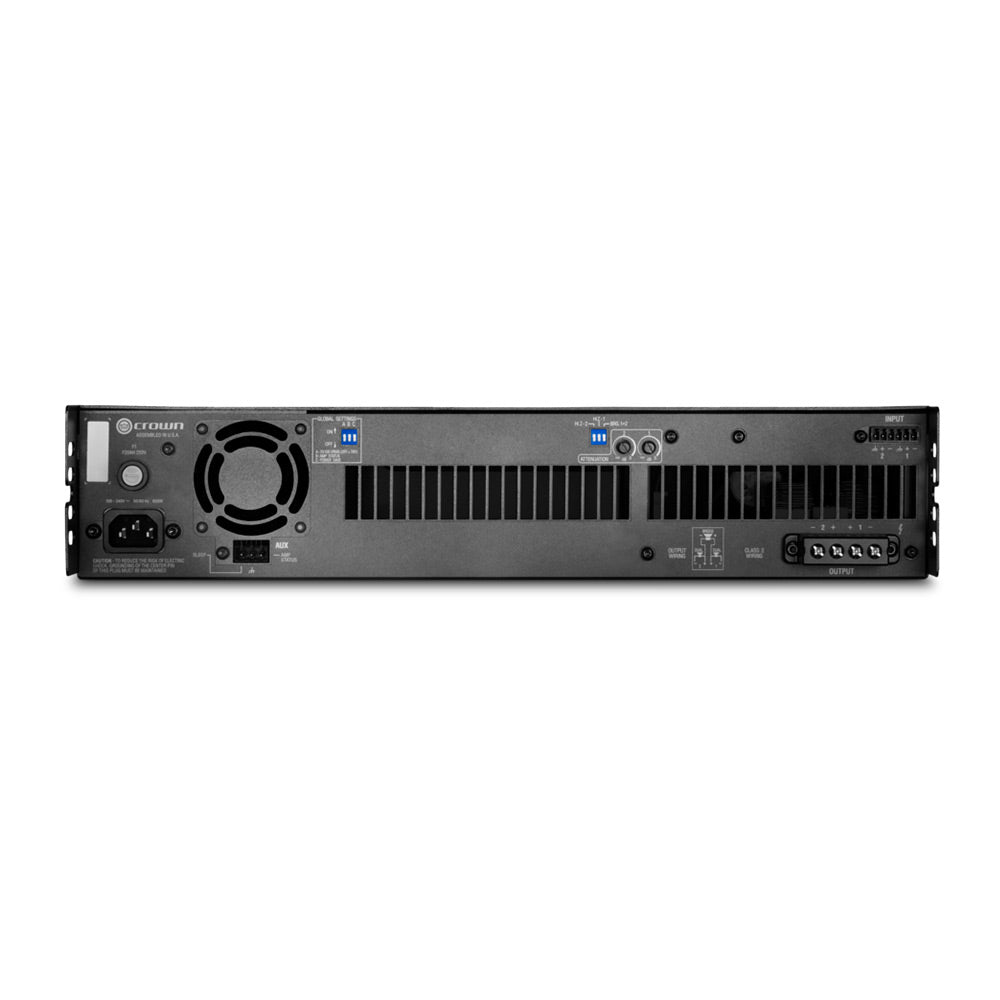 Crown DCi 2|1250 Two-Channel 1250W @ 4 Ohm Analog Power Amplifier, 70V/100V