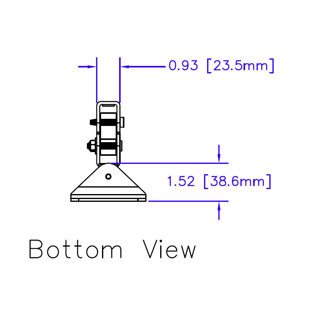 Bose WMB2-MA12/MA12EX Panaray Pitch Lock Upper Bracket (Black)