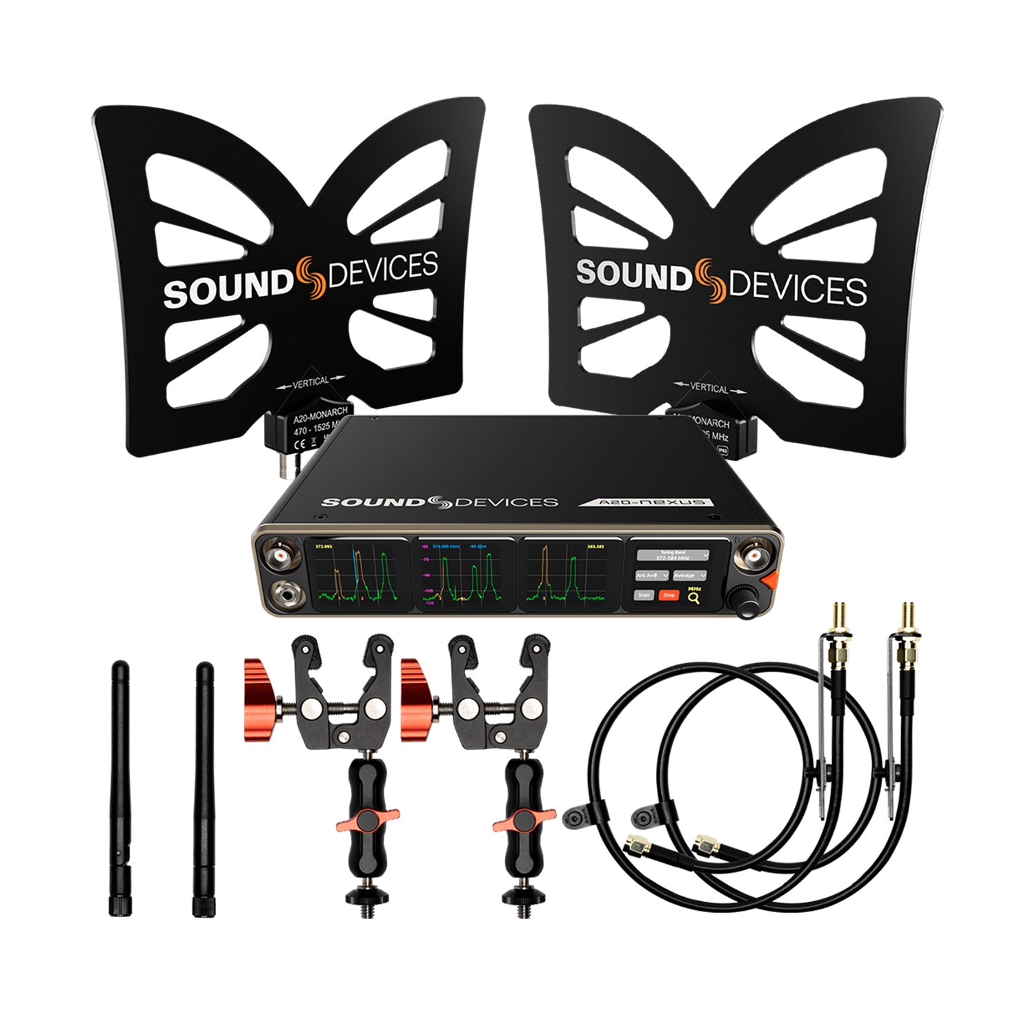Sound Devices A20-Nexus - Expandable 8-Channel True Diversity Wireless Receiver with SpectraBand Technology