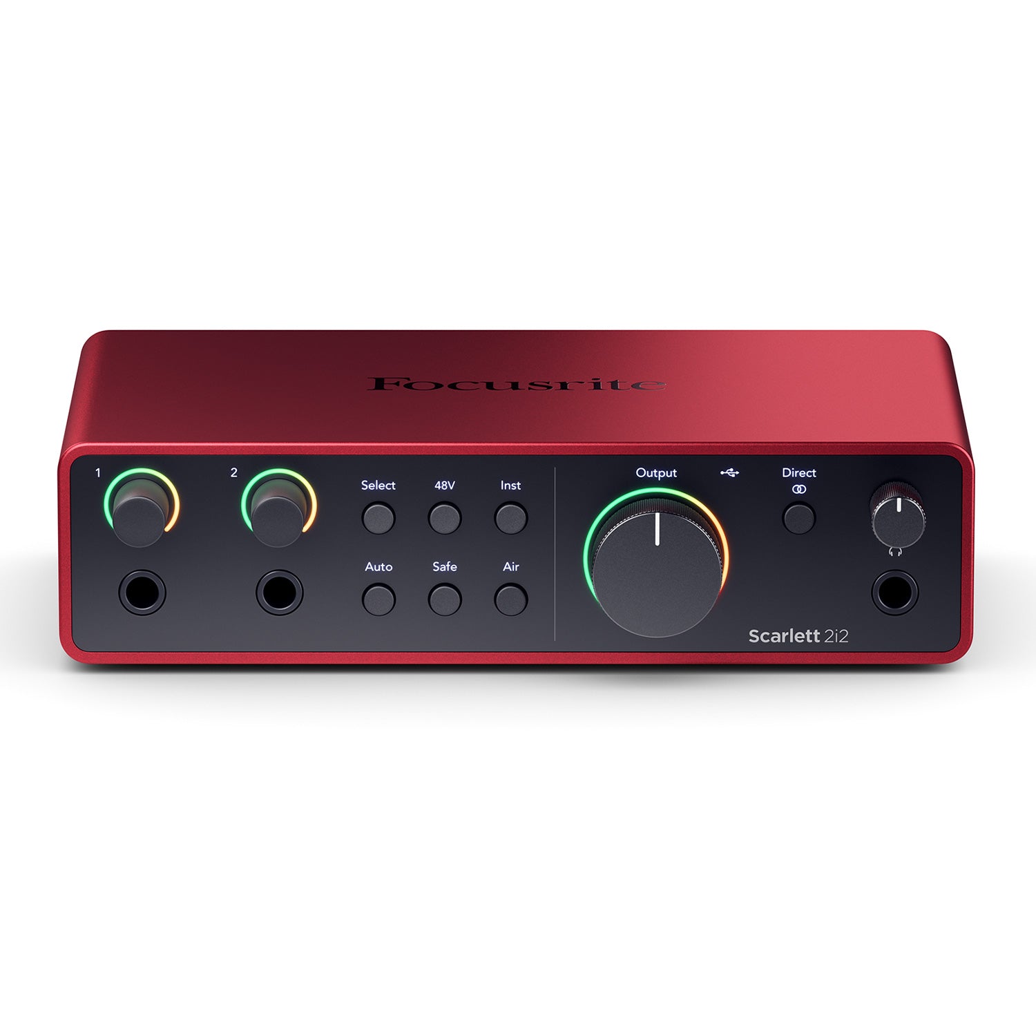 Focusrite Scarlett 2i2 4th Generation - 2-In 2-Out USB Audio Interface