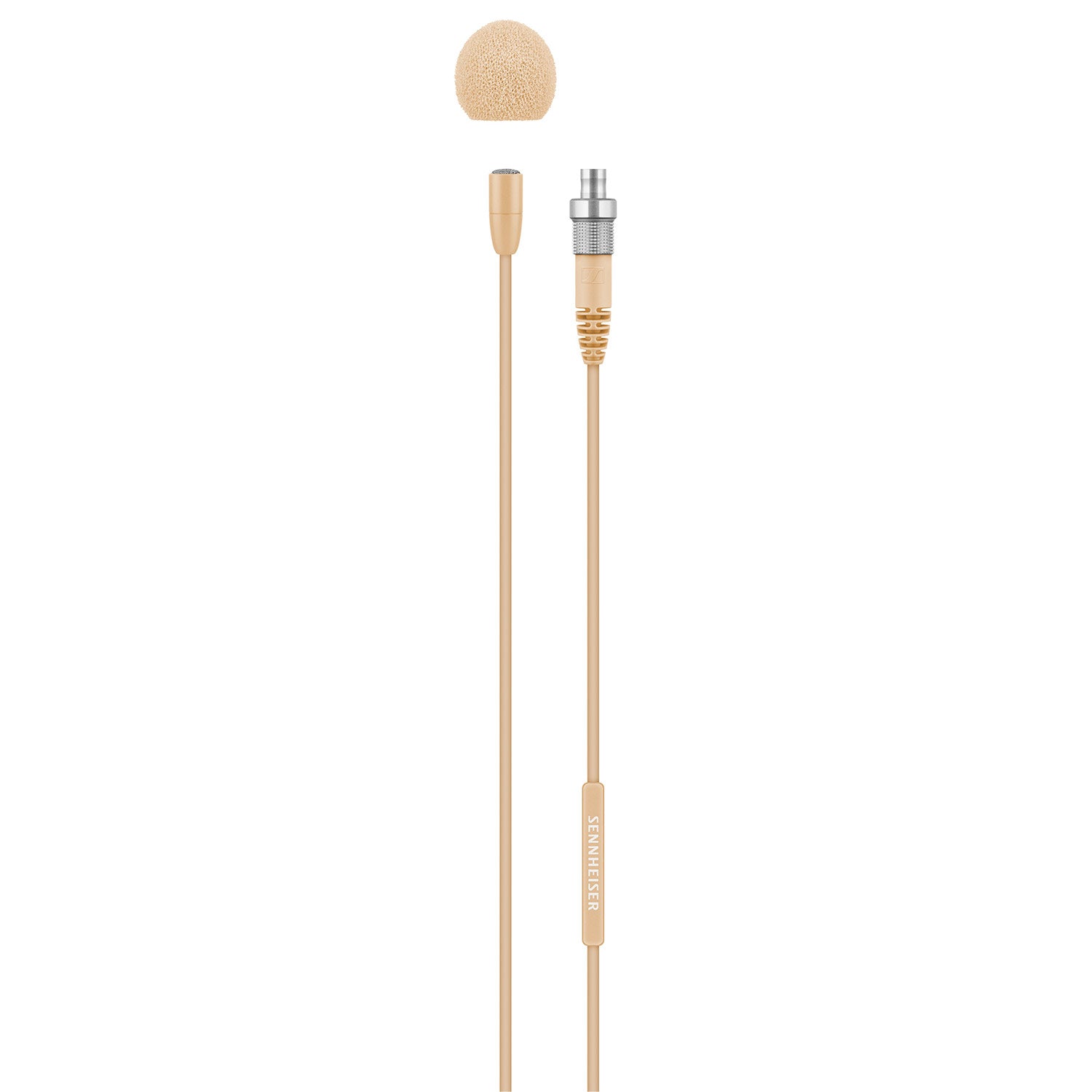 Sennheiser MKE Essential Omni Lavalier Microphone (Beige with 3-Pin Lemo)