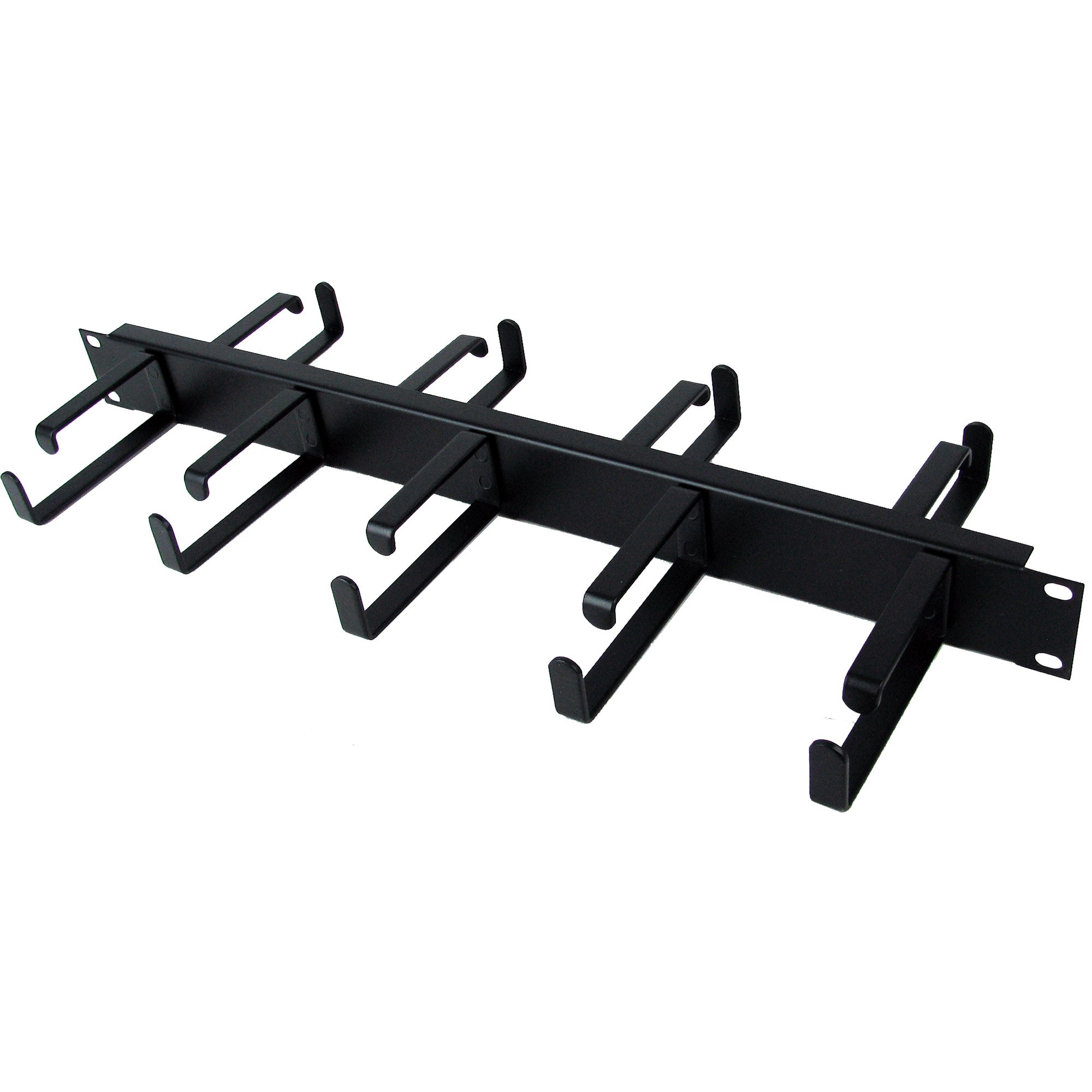 Middle Atlantic HCM-1DR - Horizontal Cable Manager (1 RU Front / Rear D-Ring)